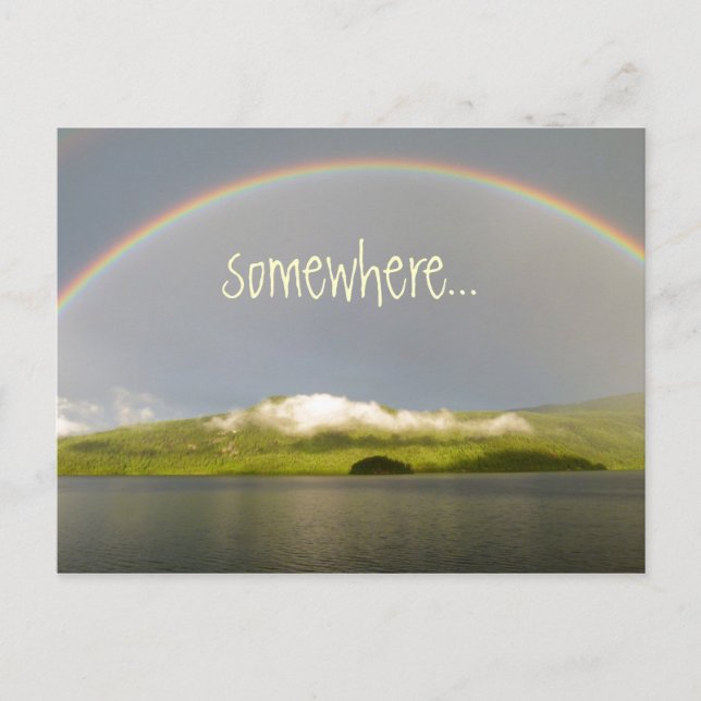 Over the Rainbow Postcard (Front)