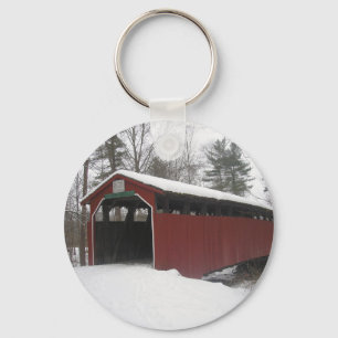 "Over the River and Through the Woods" Keychain