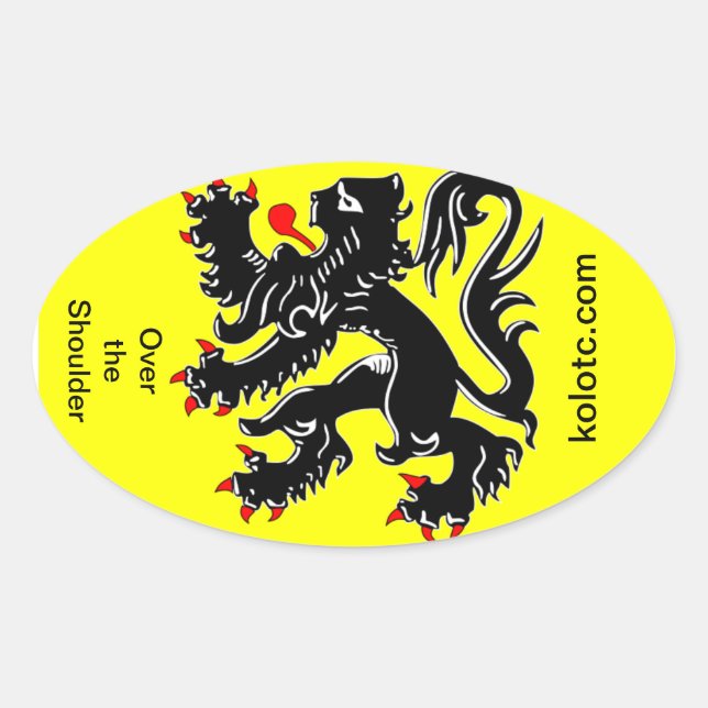 Over the Shoulder-kolotc.com Team Sticker (Front)