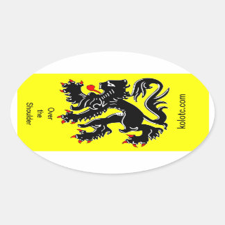 Over the Shoulder-kolotc.com Team Sticker