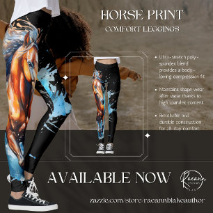 Over-the-Top Bold Print Leggings