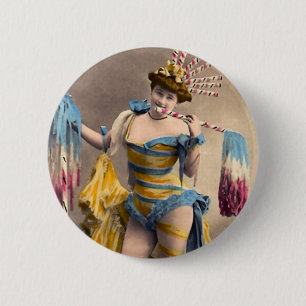 Over the Top Patriotic 2 Inch Round Button