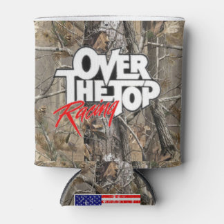 Over The Top Racing Camo Can Cooler