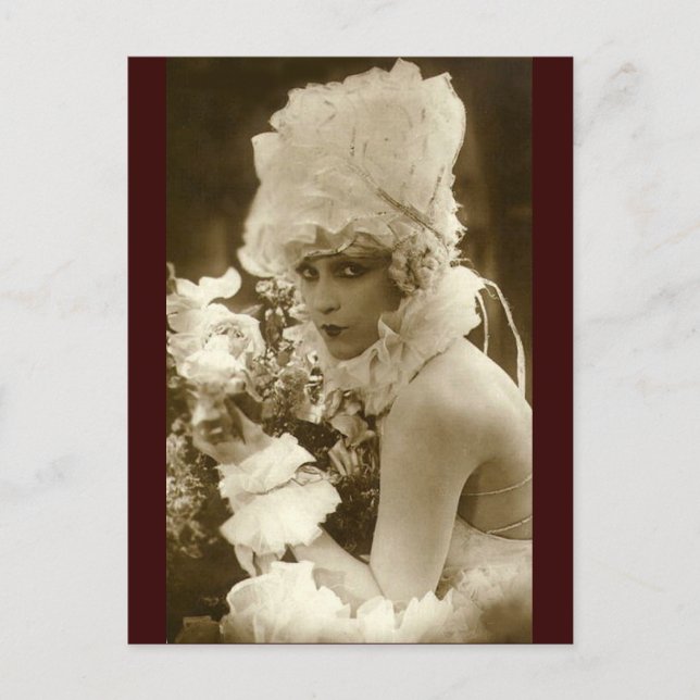 Over The Top Wedding Postcard (Front)