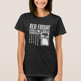 Over There, There Is Still Someone American Flag R T-Shirt