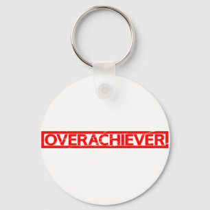 Overachiever Stamp Keychain