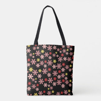 overall print tote bag