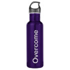 "Overcome" 24 oz. Purple aluminum