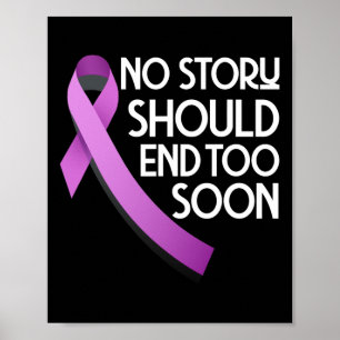 Overcome Addiction No Story Should End Too Soon  Poster