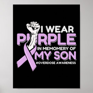 Overdose Awareness Candlelight Vigil Son Awareness Poster