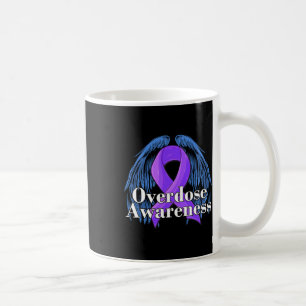Overdose Awareness Day Angel Against Addictions Coffee Mug