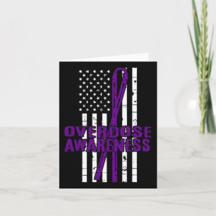 Overdose Awareness Day Family Against Addictions T Card