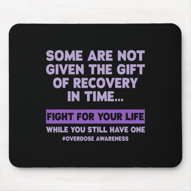 Overdose Awareness Day  Mouse Pad (Front)