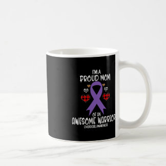 Overdose Awareness I'm Proud Mom of Awesome Warrio Coffee Mug