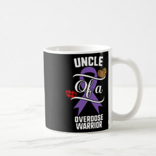 Overdose Awareness Leopard Buffalo Plaid Family Gi Coffee Mug