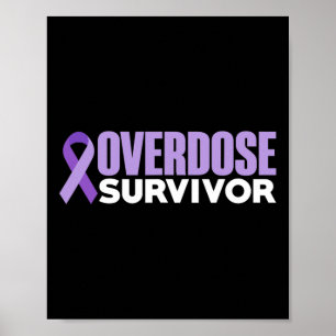 Overdose Awareness Month 2022 Overdose Survivor  Poster
