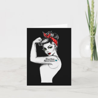 Overdose Awareness Pinup Mom Power  Card