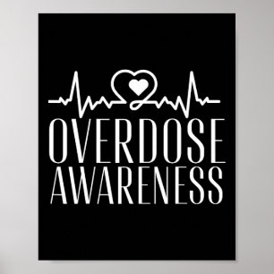 Overdose Awareness Purple  Poster