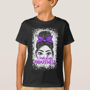 Overdose Awareness Purple Ribbon Drug Addiction 88 T-Shirt