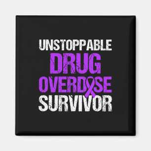 Overdose Awareness Warrior Survivor 14  Magnet