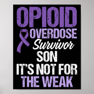 Overdose Awareness Warrior Survivor 14  Poster