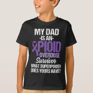 Overdose Awareness Warrior Survivor 29 T-Shirt