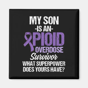 Overdose Awareness Warrior Survivor 33 Magnet