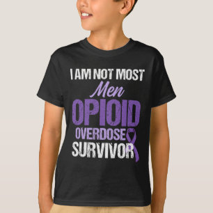 Overdose Awareness Warrior Survivor 41  T-Shirt