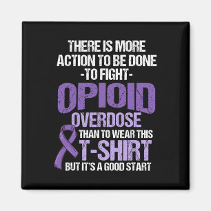 Overdose Awareness Warrior Survivor 42 Magnet