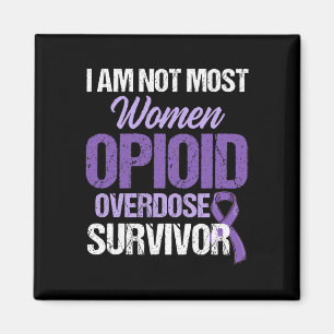 Overdose Awareness Warrior Survivor 51 Magnet