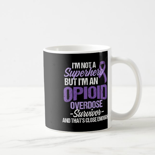 Overdose Awareness Warrior Survivor 64  Coffee Mug (Right)