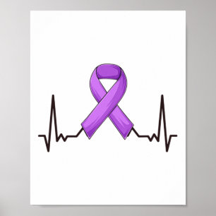 Overdose Day Awareness Costume Pulse  Poster