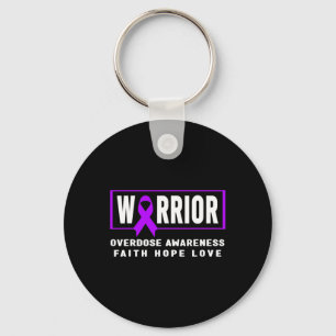 Overdose Warrior1 Keychain