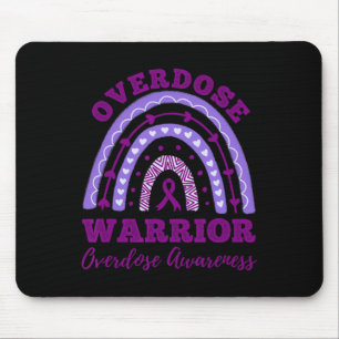 Overdose Warrior Overdose Awareness Rainbow Mouse Pad