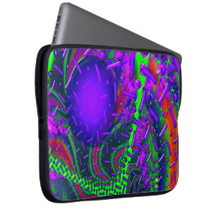 Overdrive 3D Optics Fractal Laptop Sleeve