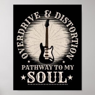 Overdrive Distortion Poster