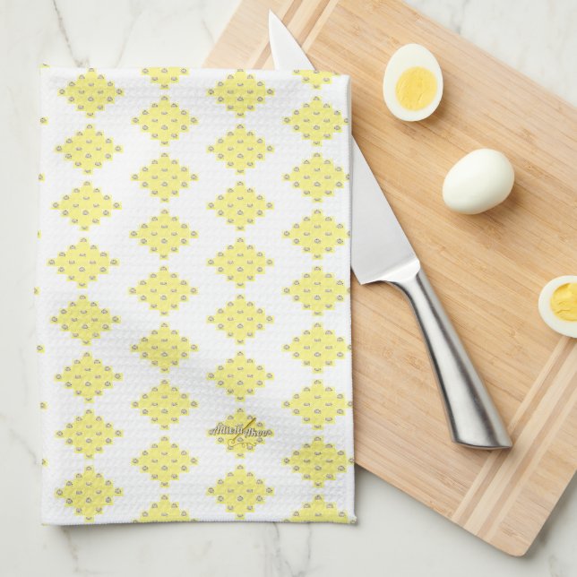 OVERFLOW Kitchen Towel by Poet Adiela Akoo (Quarter Fold)