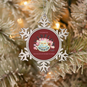 OVERFLOW Snowflake Framed Ornament