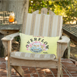 OVERFLOW Throw Pillow designed by Adiela Akoo