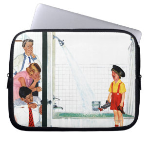 Overflowing Tub Laptop Sleeve
