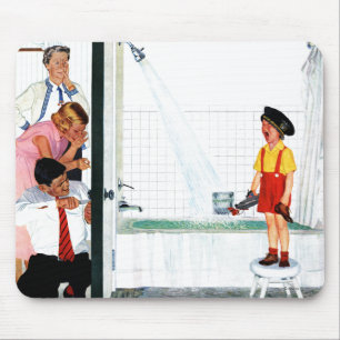 Overflowing Tub Mouse Pad