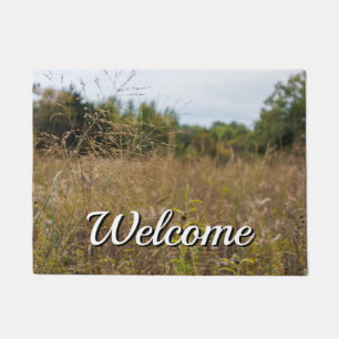 Overgrown Prairie Welcome Doormat