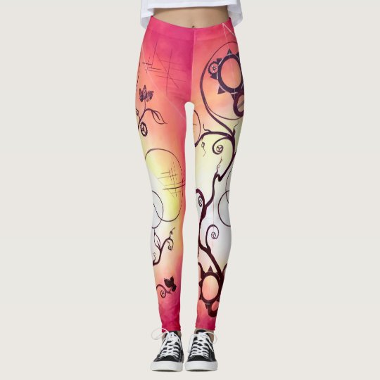 Overgrowth Fire Leggings
