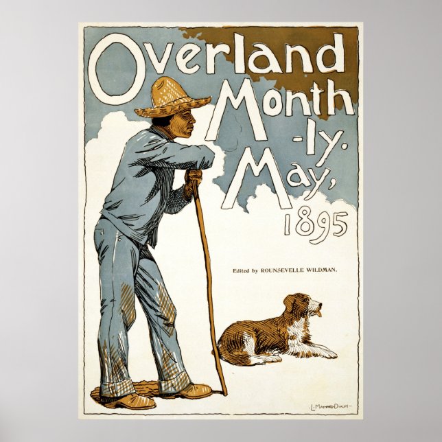 Overland Monthly May 1895 Poster (Front)