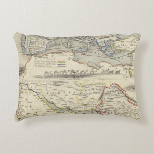 Overland Route To India Accent Pillow