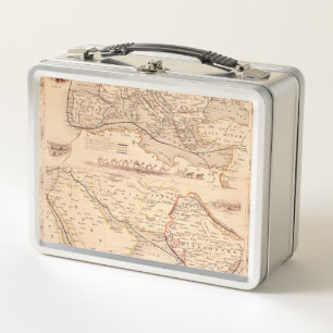 Overland Route to India Metal Lunch Box