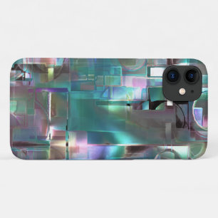 Overlap of gradient green and coloured in soft neo iPhone 11 case