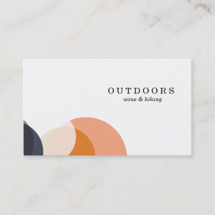 Overlapping Colours Business Card