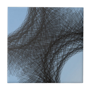 overlapping dark circles tile