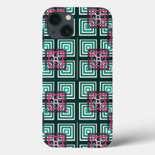 Overlapping Squares  iPhone 13 Case